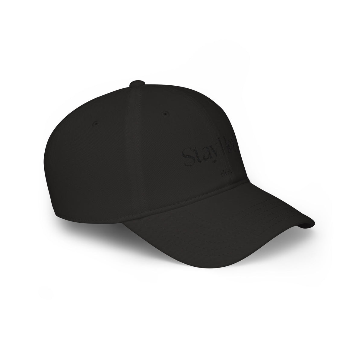 Stay Hot* | *don’t be ugly | black with black embroidery | Dad Hat