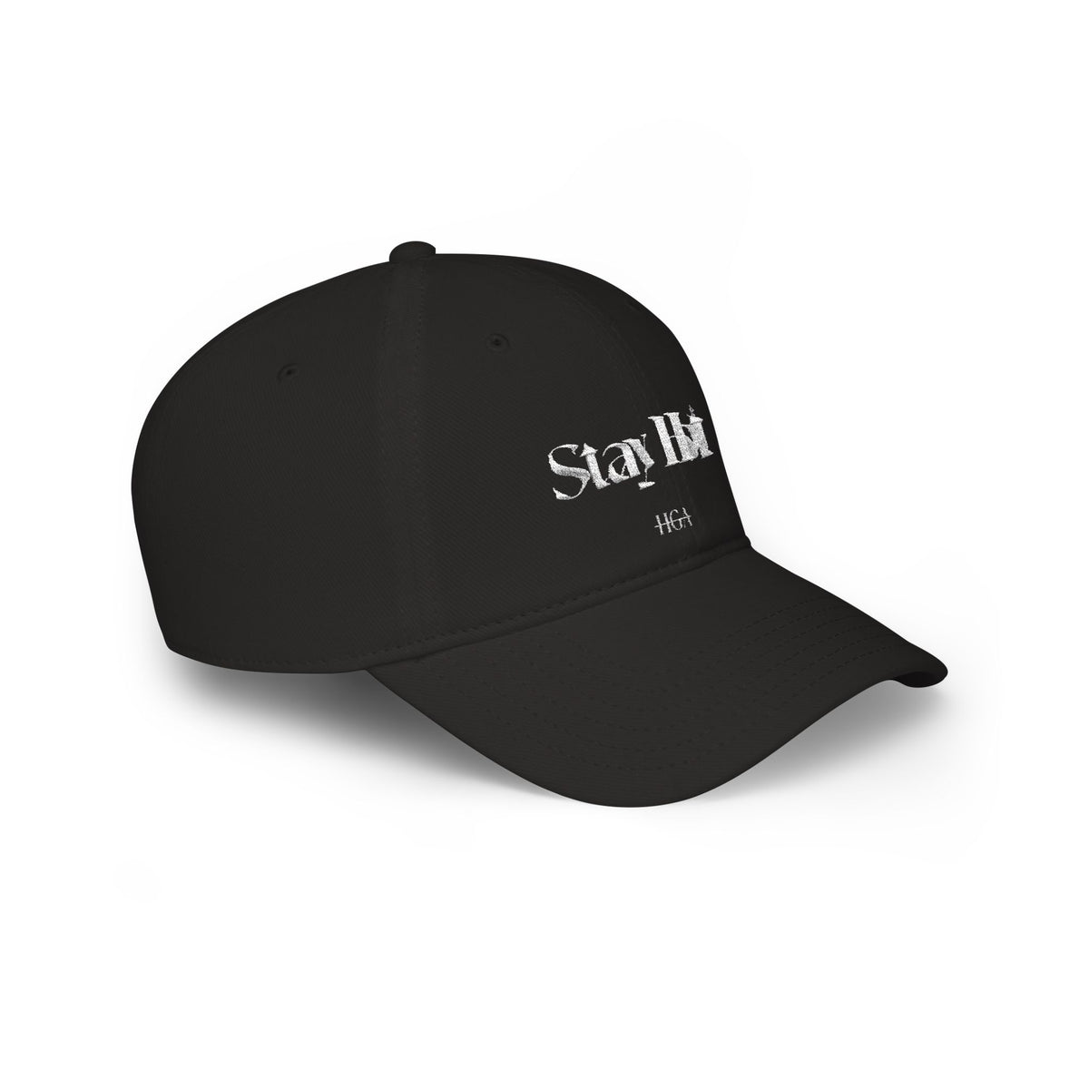 Stay Hot* | *don’t be ugly | black with white embroidery | Dad Hat