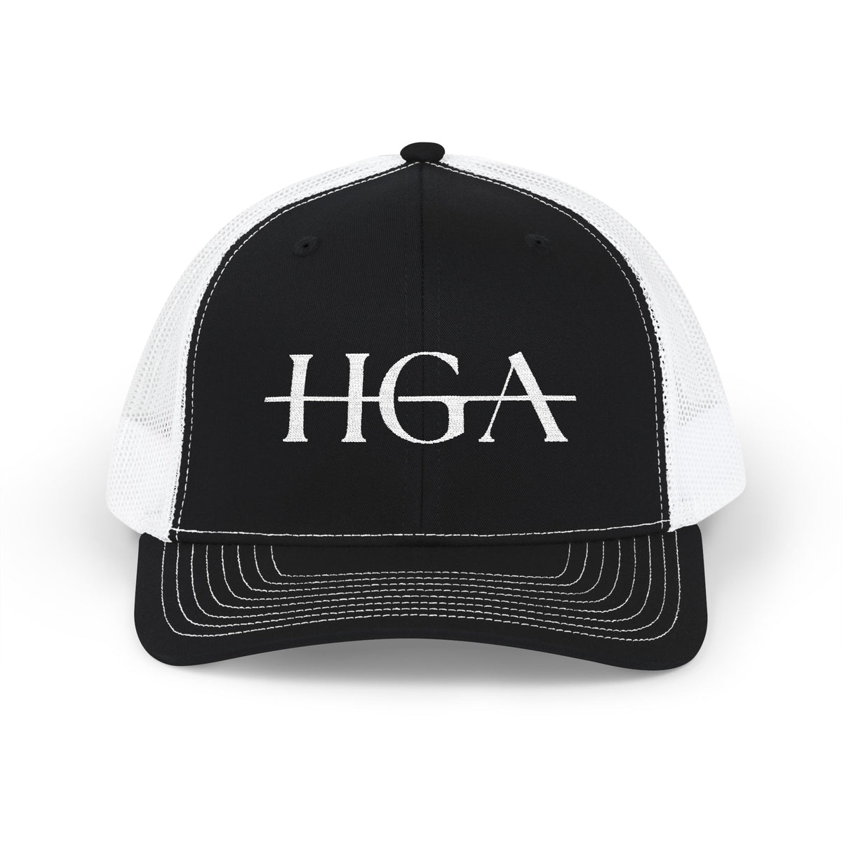 HGA Snapback Trucker Cap (Embroidery)